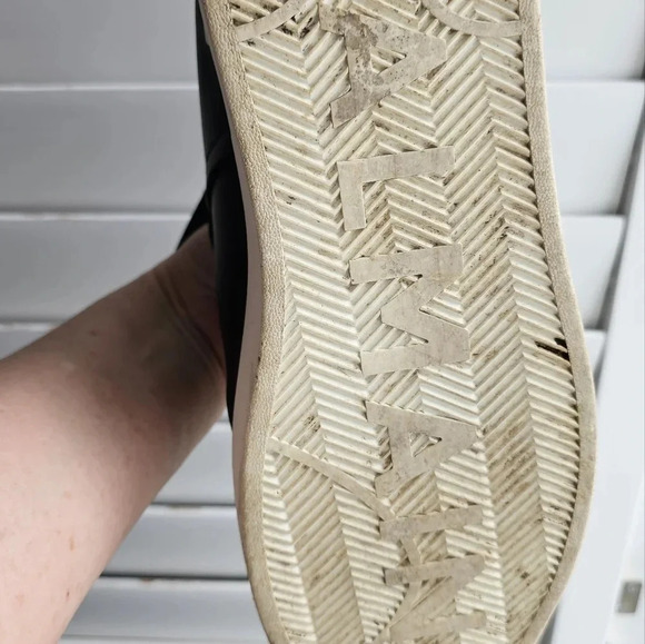 BALMAIN Authentic Black Geniune Leather Classic Men's Shoes Sneakers size 11 - Picture 9 of 9